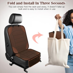 Sinvitron anti-slip back insert brown helps the cover stay in place.