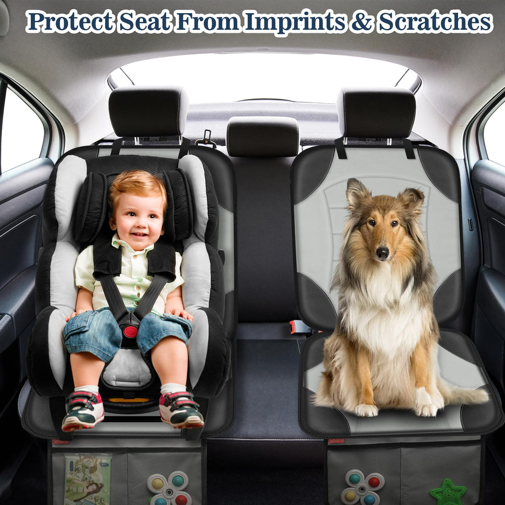 Sinvitron car seat protector doubles as pet and child seat cover