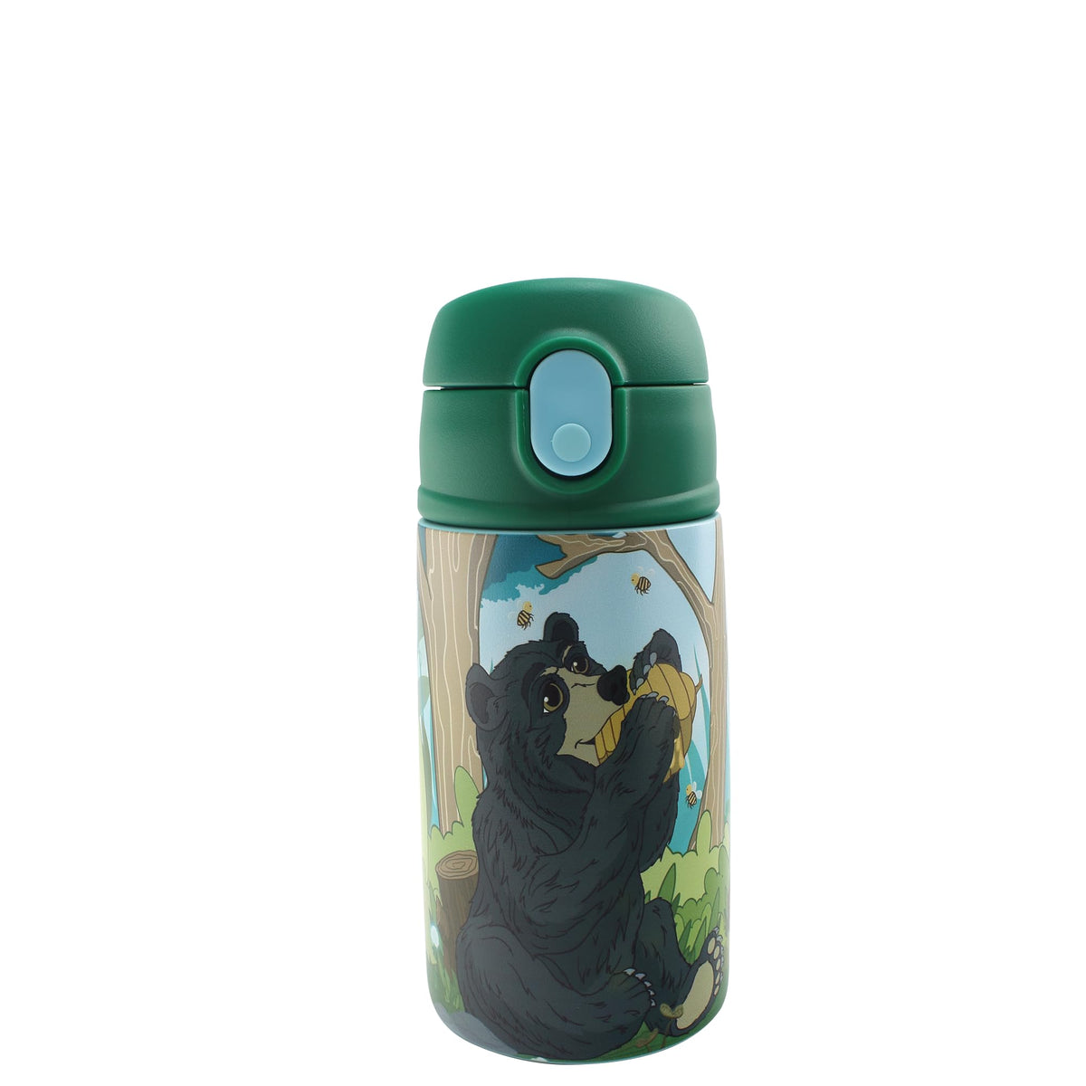 SIP WITH ME SRM water bottle with straw lid for on-the-go hydration.