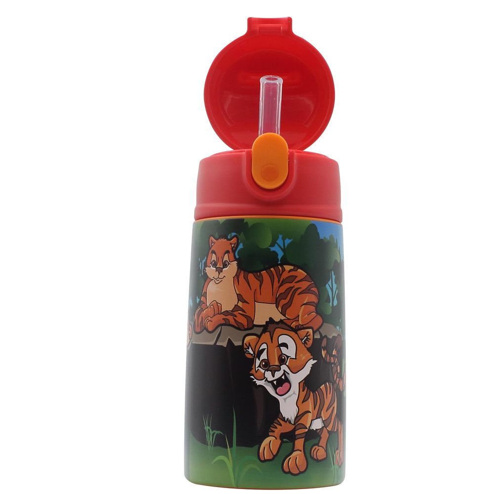 SIP WITH ME SRM Zoo Bengal Tiger bottle versatile for water juice and milk