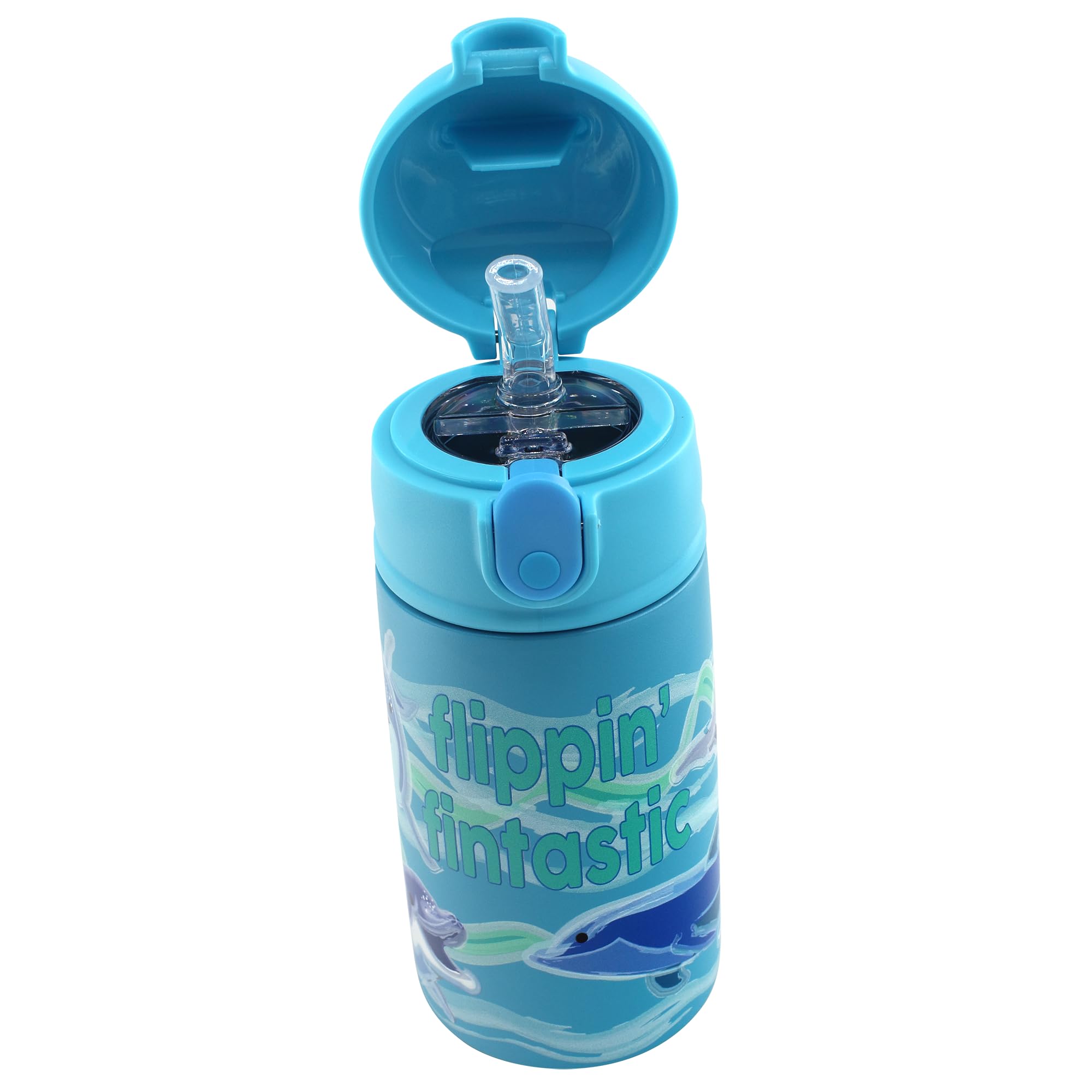 SIP WITH ME stainless steel water bottle 13oz offers durable, BPA-free hydration on the go.