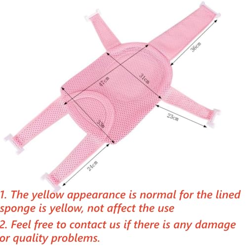 SIQITECHNO Baby Bath Mesh Pad sponge coverage promotes gentle cleansing