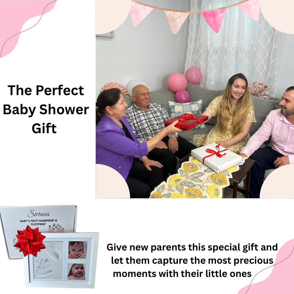 Sirinaa baby shower gift ready display showcasing a thoughtful keepsake