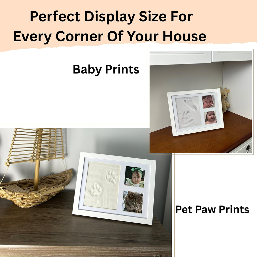 Sirinaa frame supports pet prints for a complete memory
