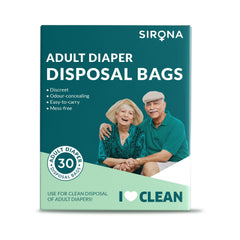 Sirona adhesive-seal bags demonstrate secure disposal with odor control