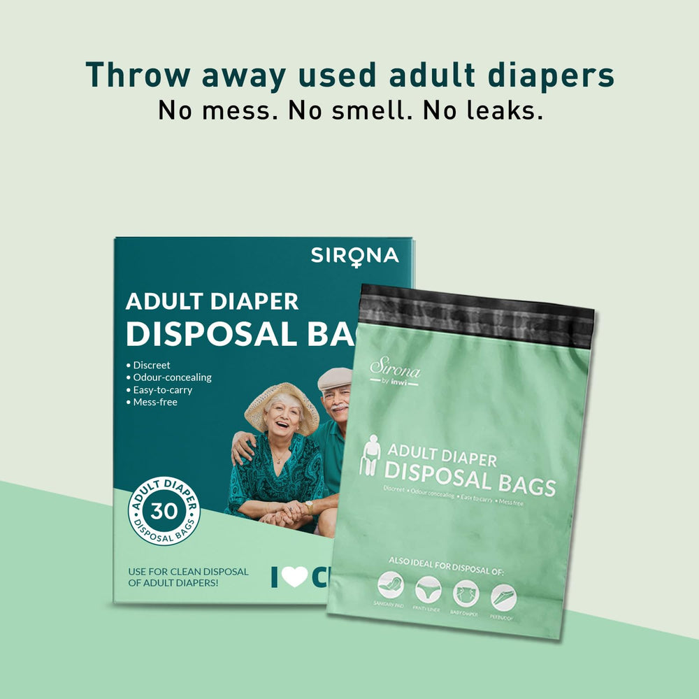 Sirona odor-lock bags highlight discreet disposal and smell containment