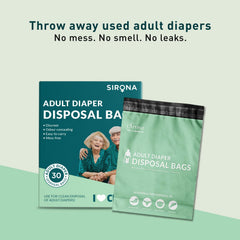 Sirona odor-lock bags highlight discreet disposal and smell containment