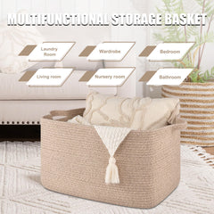 SIXDOVE 65L storage basket folded-flat for space-saving storage
