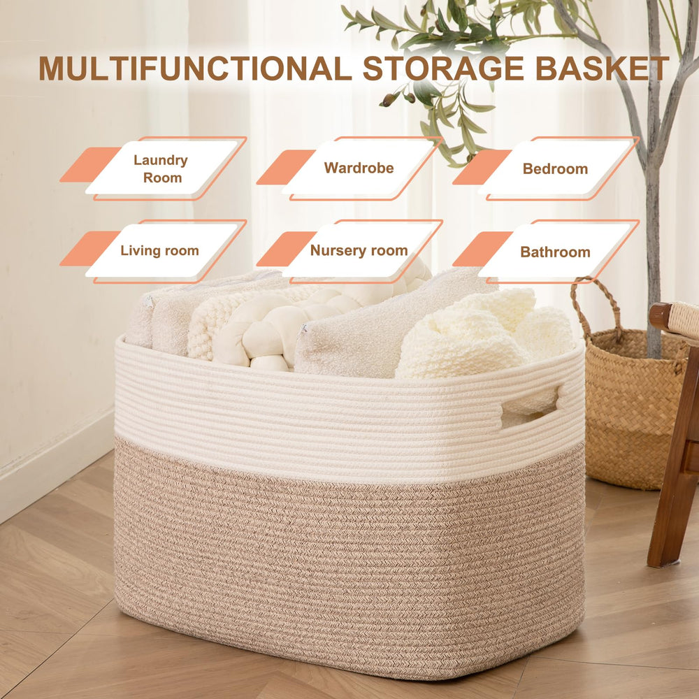 SIXDOVE toy basket hidden handles close-up for easy toy access
