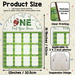 SIXEIGHT milestone board wood texture closeup highlights durable craft for long-term keepsake.