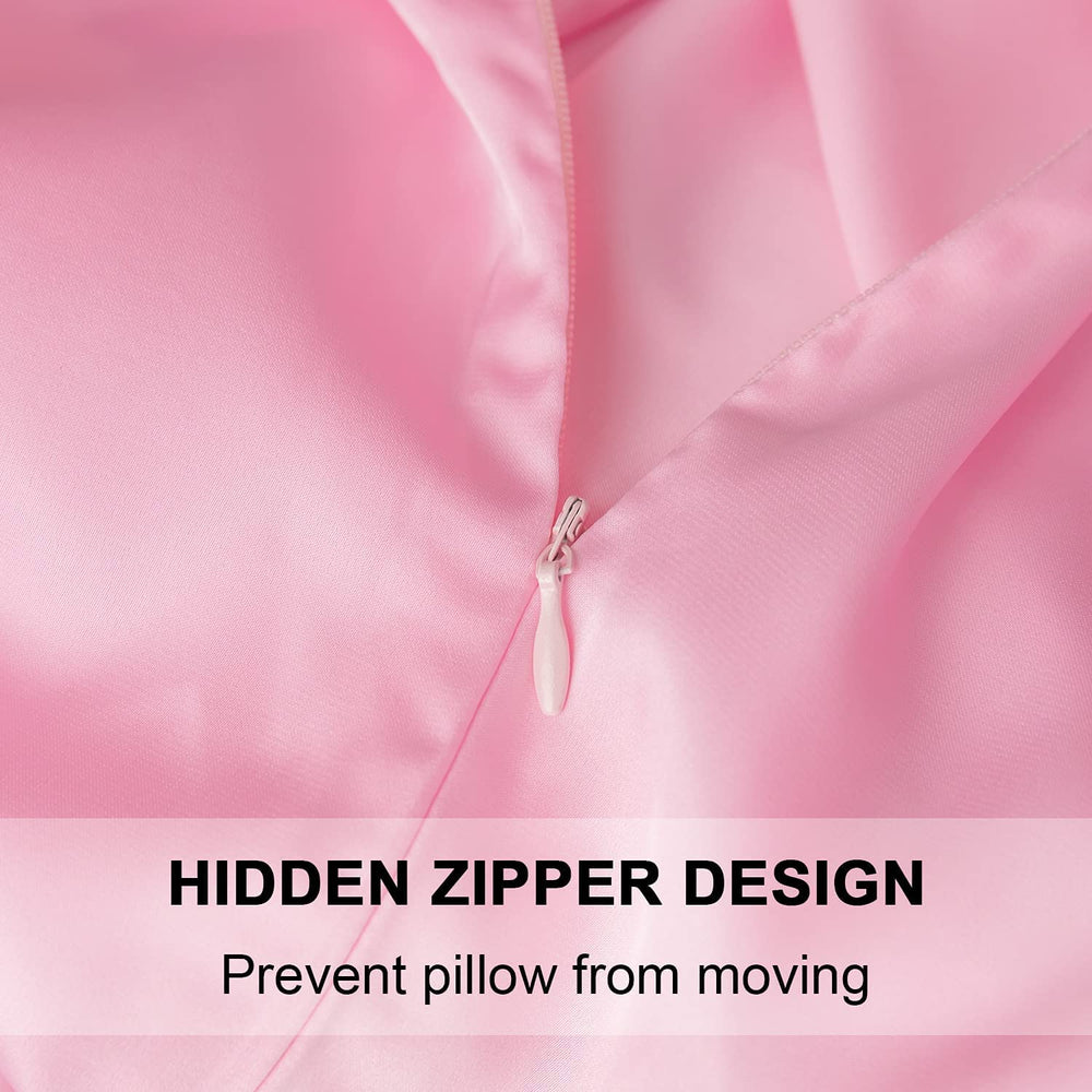 SIYUAN silk pillowcase dual sides offer smooth comfort and breathable fabric.