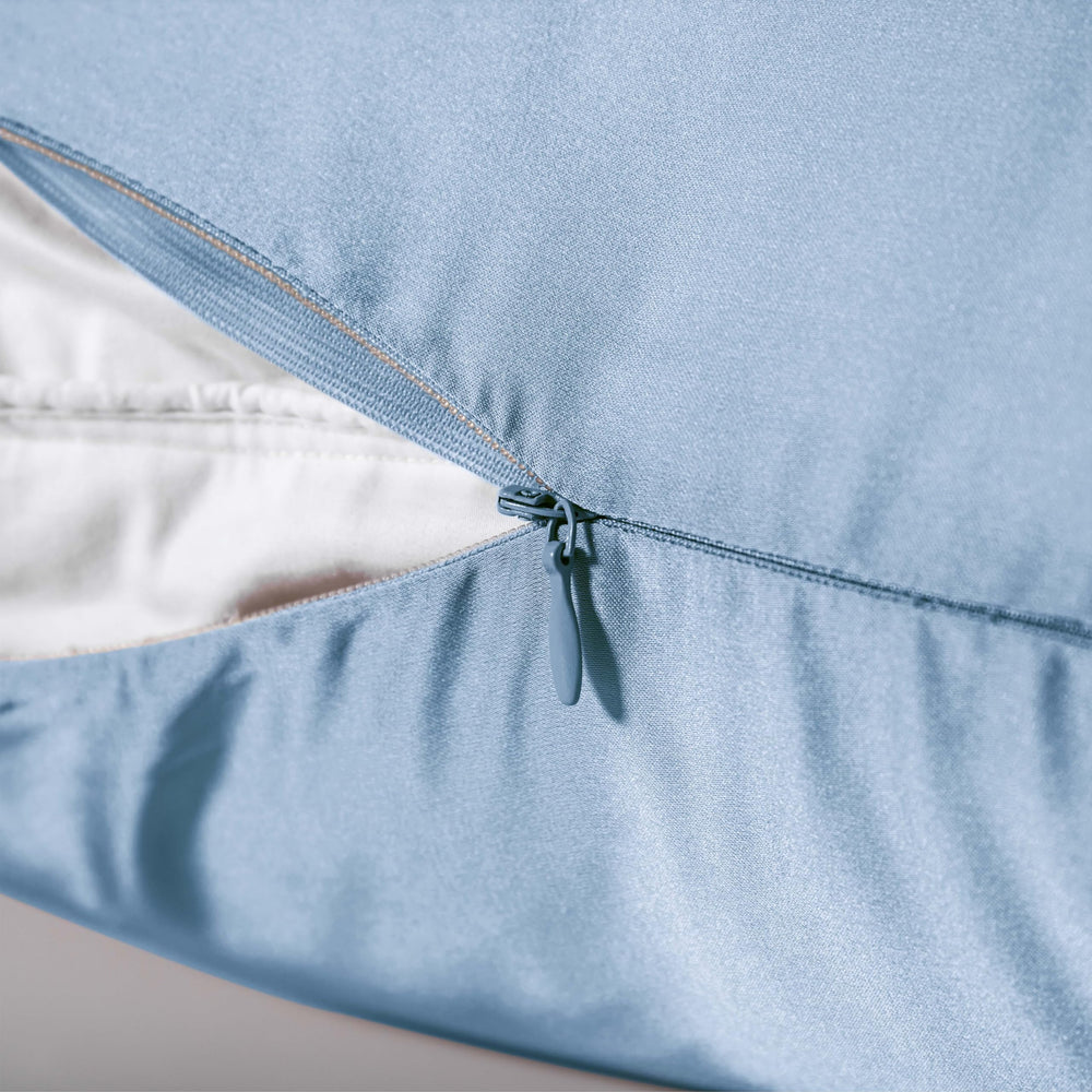 SIYUAN Mulberry silk pillowcase dual-sides view for versatile sleep feel.