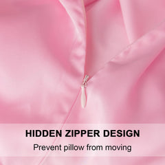 SIYUAN silk pillowcase dual sides offer smooth comfort and breathable fabric.