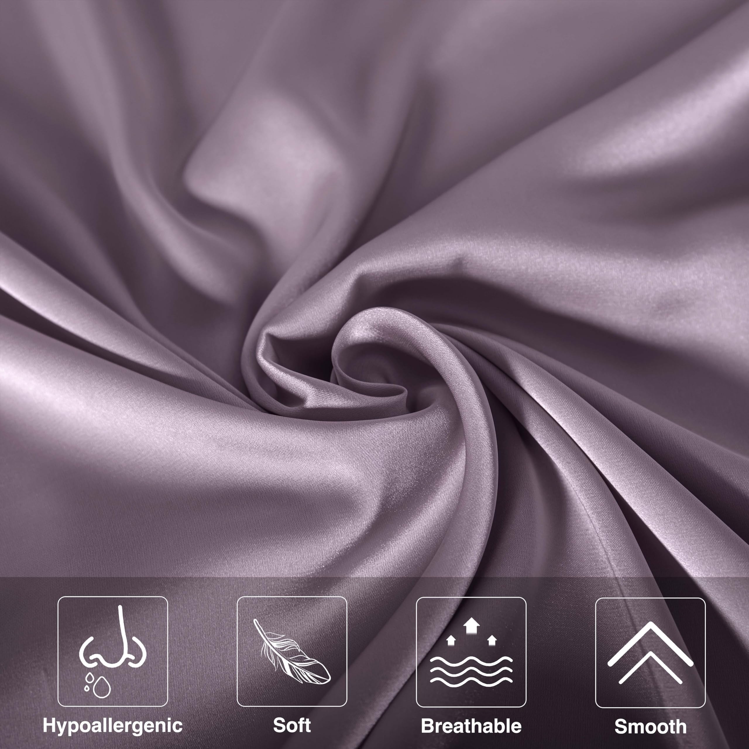 SIYUAN mulberry silk pillowcase hidden zipper secures pillow overnight.