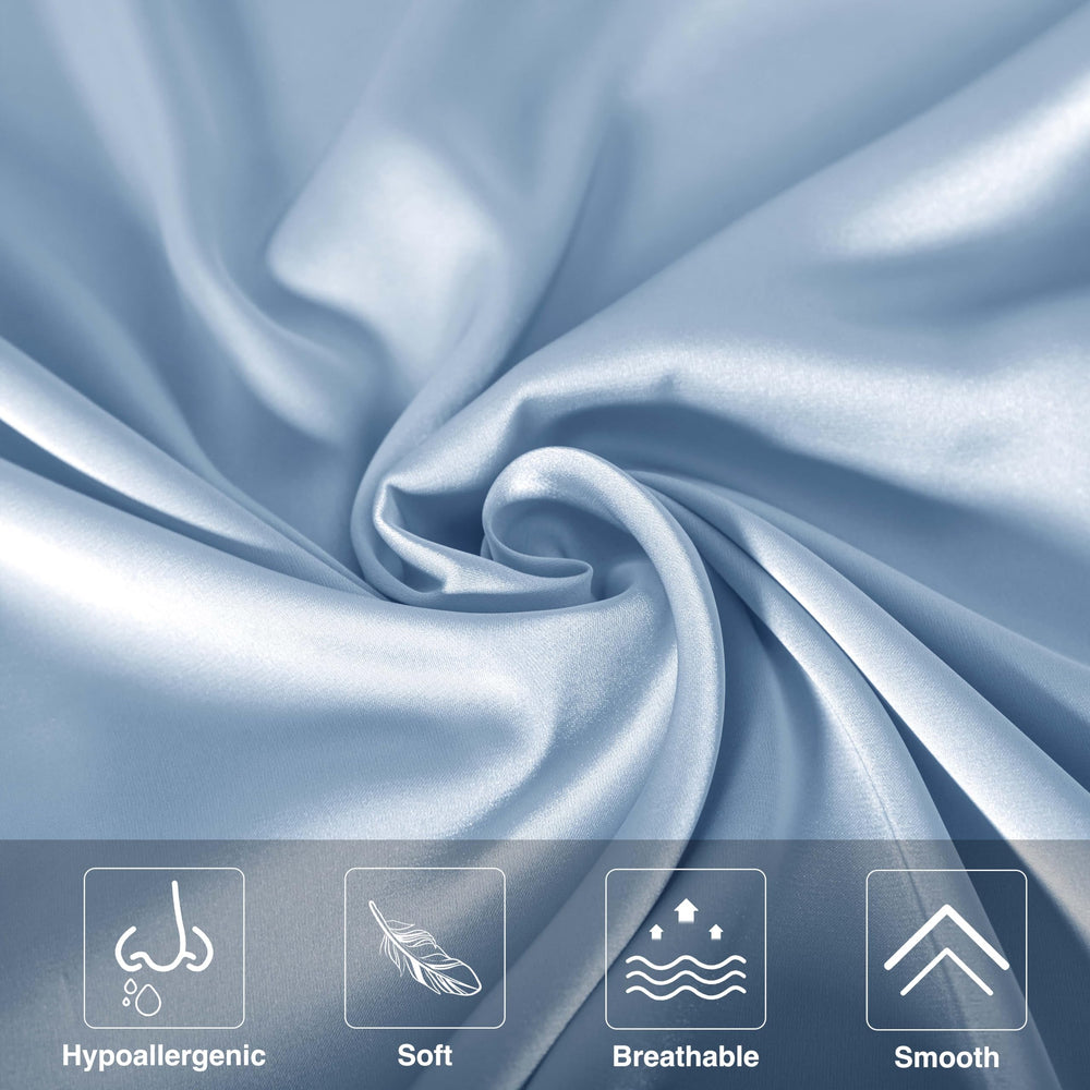 SIYUAN Mulberry silk pillowcase hidden zipper detail for secure fit.