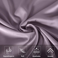 SIYUAN mulberry silk pillowcase hidden zipper secures pillow overnight.