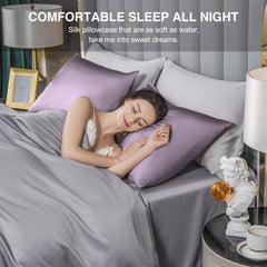 SIYUAN silk pillowcase temperature regulation keeps you comfortable.