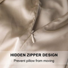 Close-up of SIYUAN mulberry silk fabric texture on toddler pillowcase