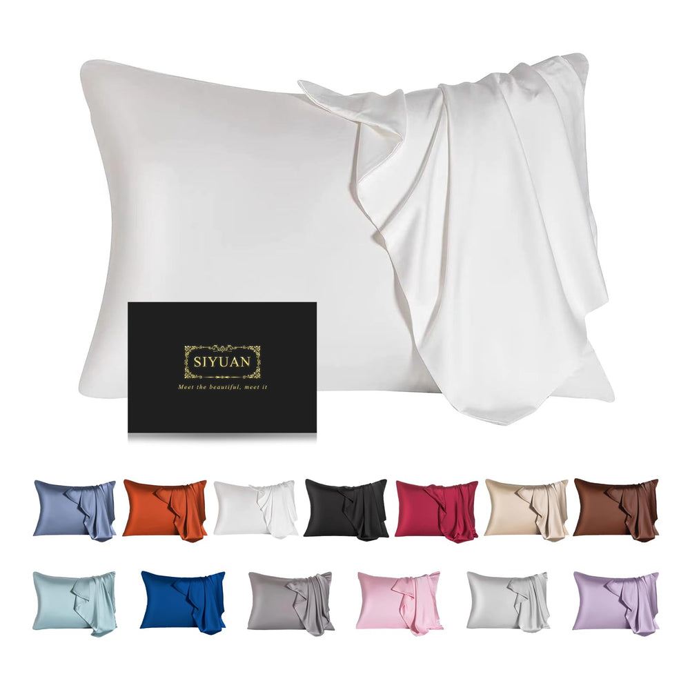 SIYUAN mulberry silk toddler pillowcase close-up with smooth texture for gentle skin touch
