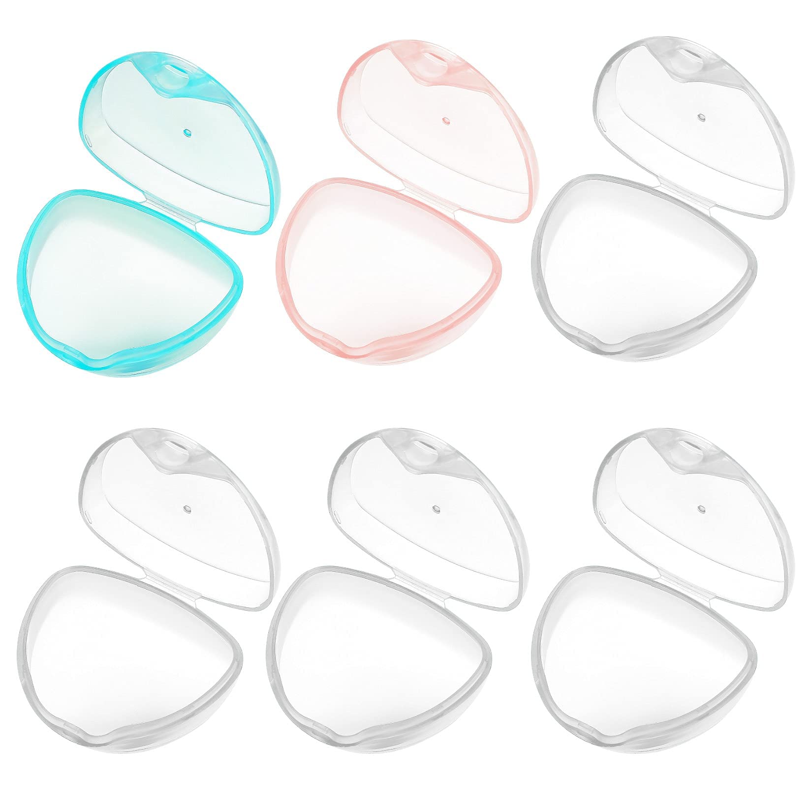 Siyurongg pacifier-case-6pack-packaging shows six-pack boxes for organized storage on the go.