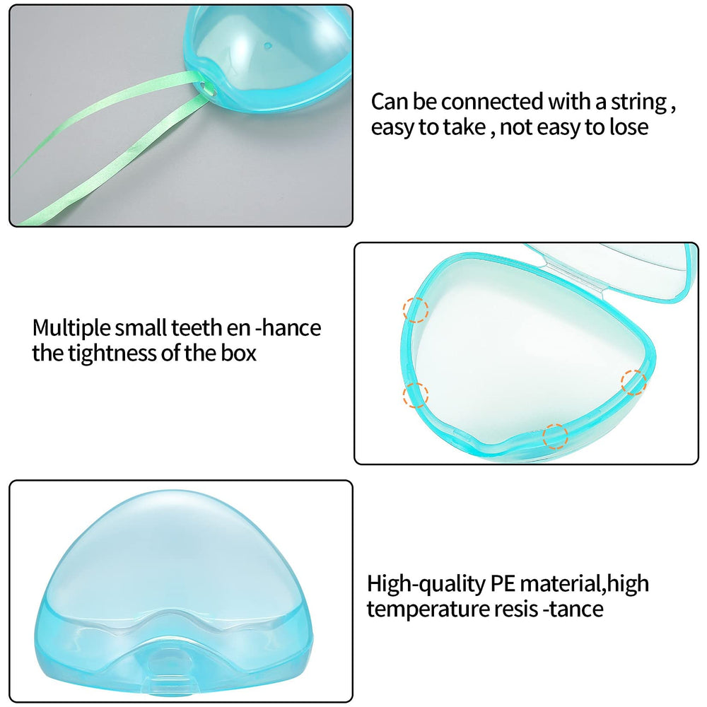 Siyurongg pacifier-case-dustproof-surface protects pacifiers from dust and debris.