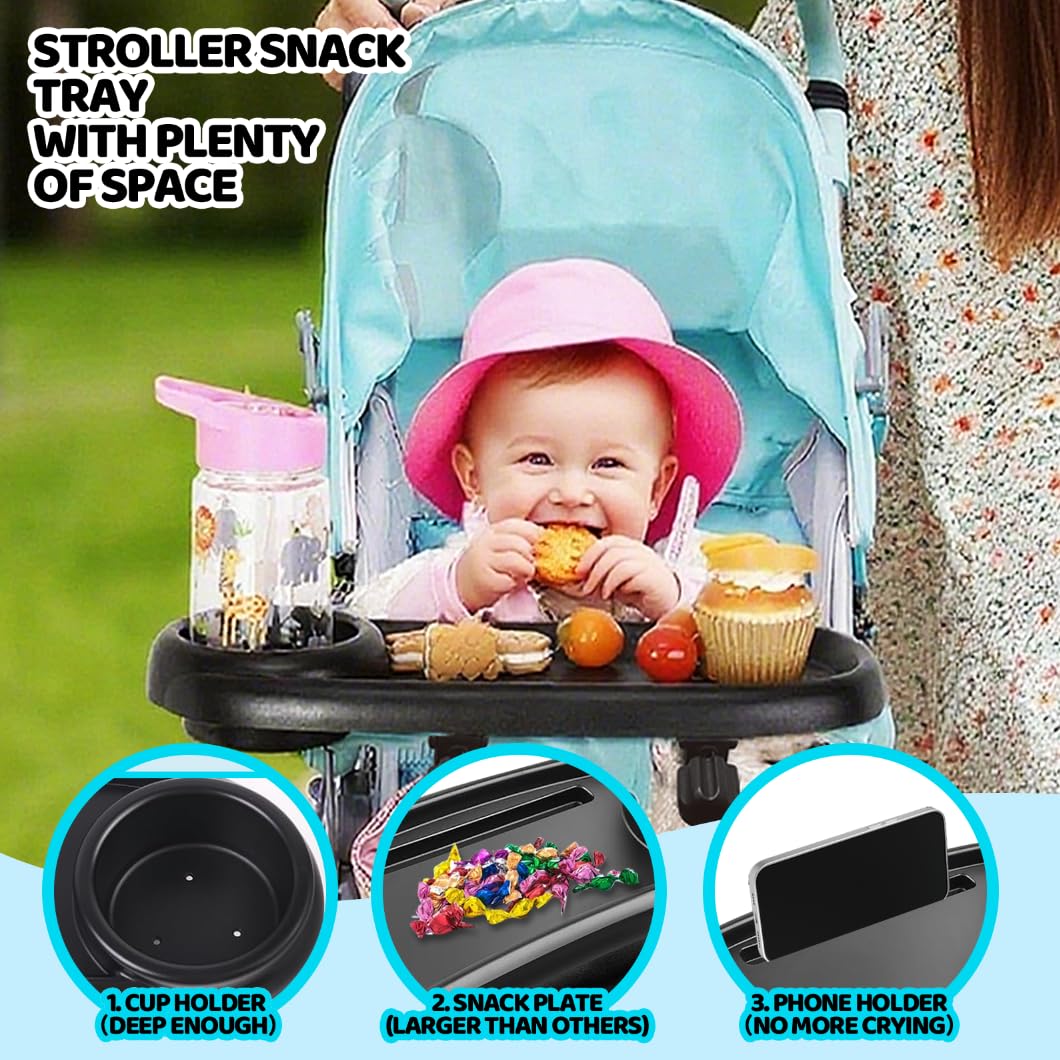 Sjxsimwoo snack tray snack-collector helps contain snacks and reduce mess on the go