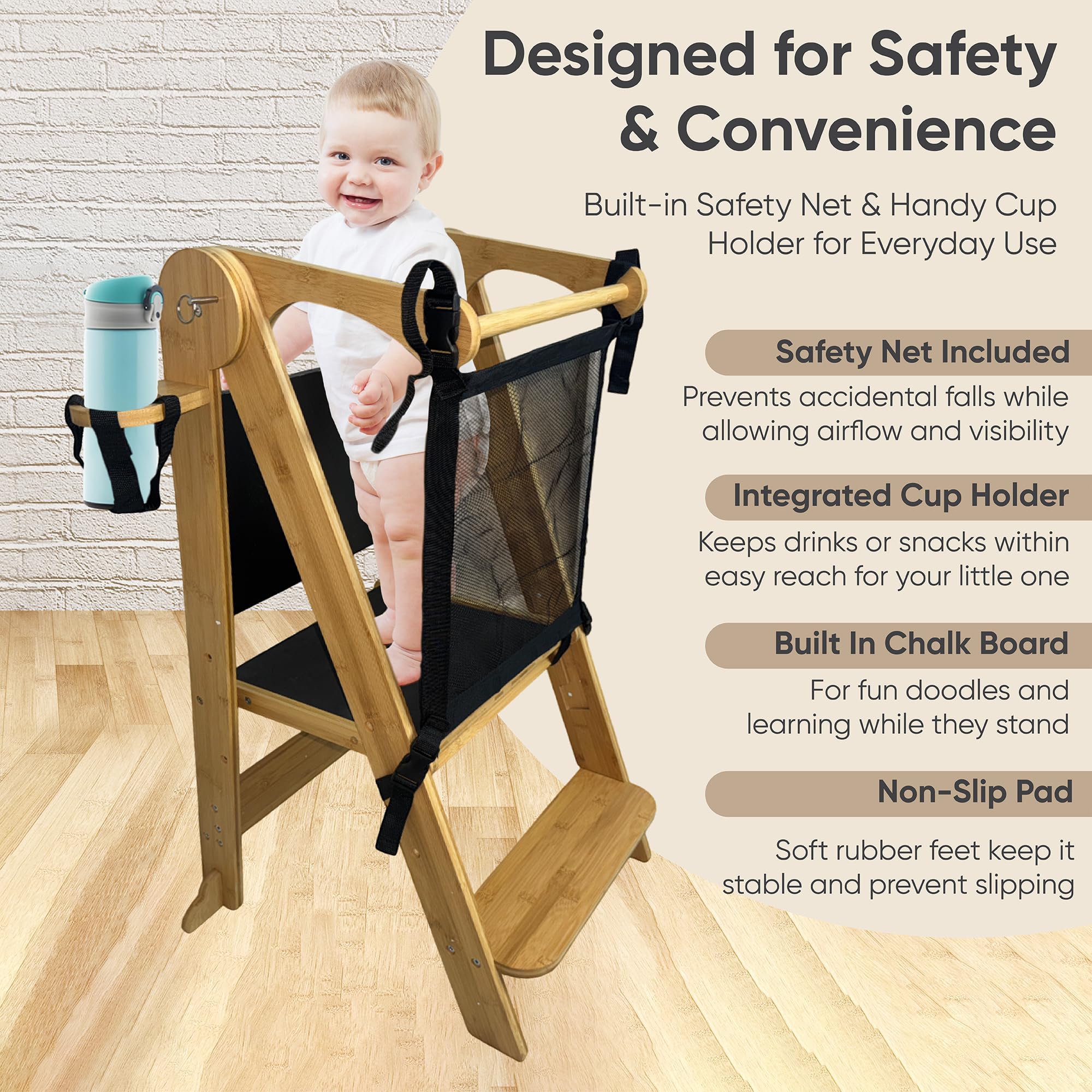 SK SMART KIDS collapsible design stores neatly in small spaces