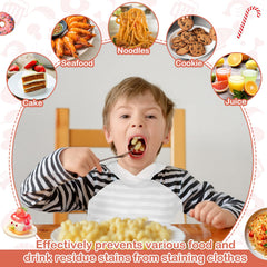 Skicuff waterproof PE material bib shown, oilproof and wipe-clean