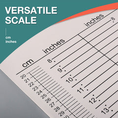 Skillssist dual-scale inches-centimeters reader supports flexible growth tracking for babies.