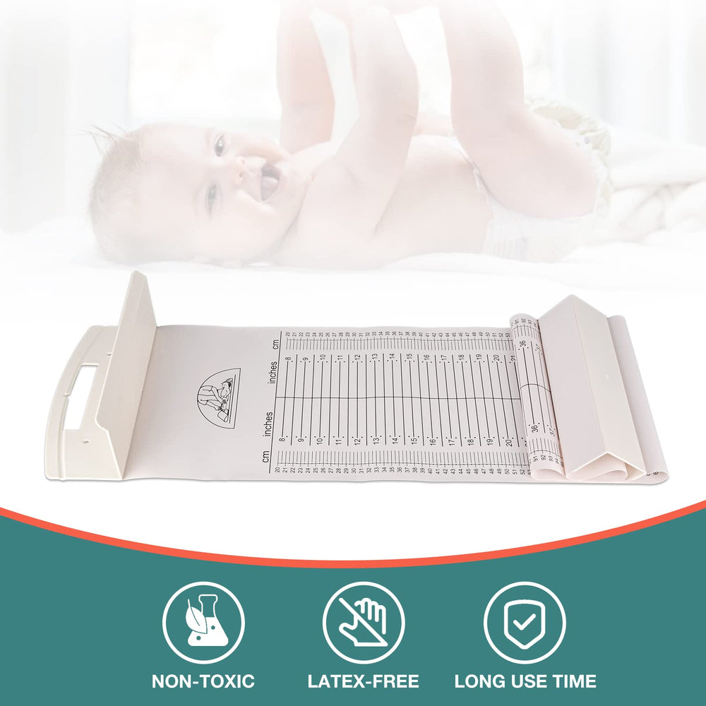 Skillssist Infantometer foot positioner enables quick, repeatable height measurements during visits.