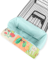 Skip Hop Farmstand cart cover buckle and straps secure baby safely