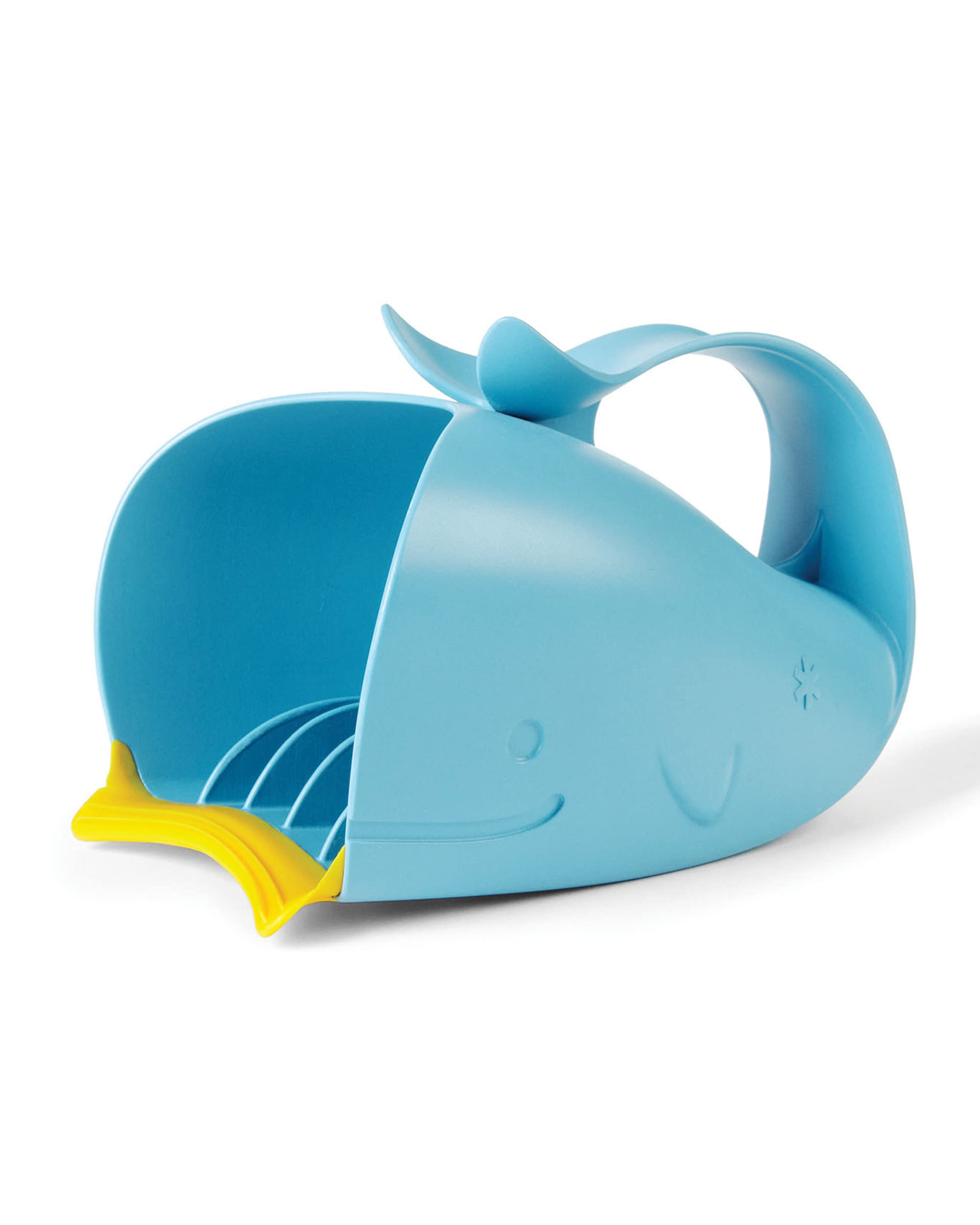 Skip Hop MOBY rinse cup blue used during bath time for quick rinses