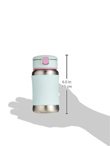 Skip Hop Sparks non-slip silicone sleeve protects little hands from cold surfaces.