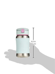 Skip Hop Sparks non-slip silicone sleeve protects little hands from cold surfaces.