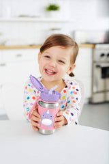 Skip Hop Narwhal bottle dishwasher-safe for easy cleaning.