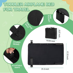 SkyCradleNap tray-table attachment demonstrates quick, tool-free setup.