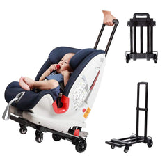 SkylarkJoy car-seat-trolley compact-fold enables easy under-seat storage during flights.