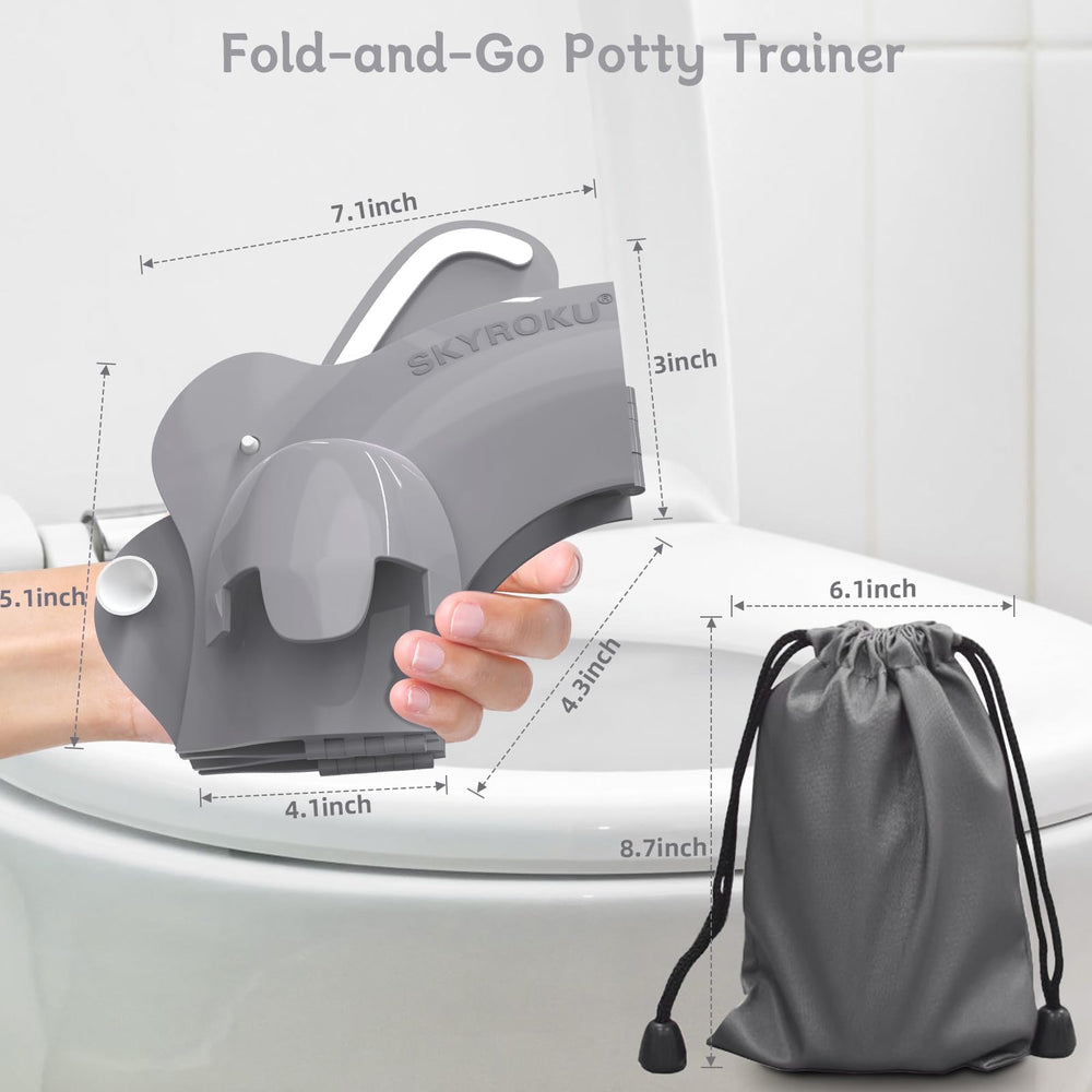 SKYROKU comfort ergonomic wide-seat supports toddlers comfortably during training.