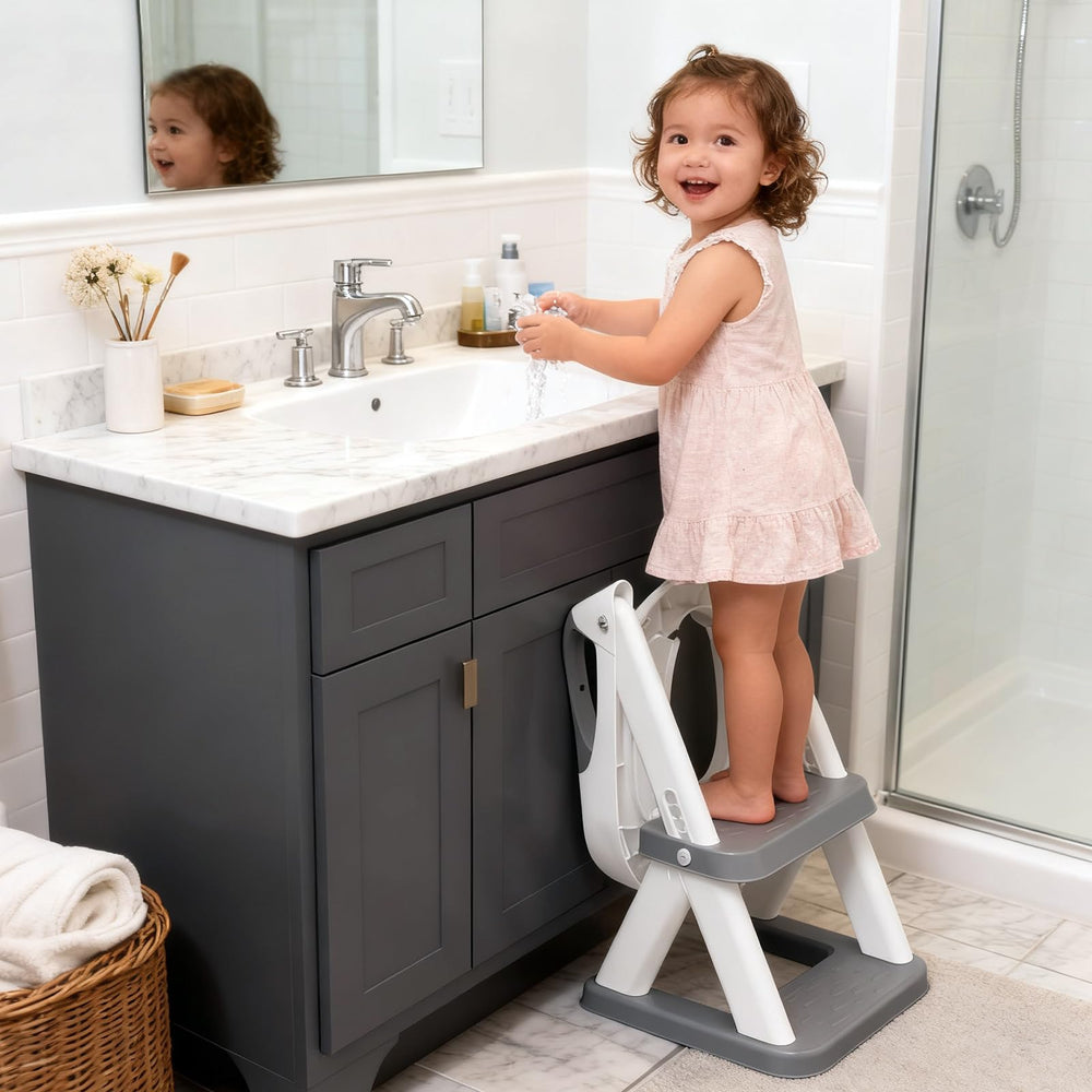 SKYROKU 8868 folded-compact for easy storage in small bathrooms