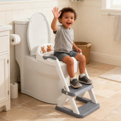 SKYROKU 8868 side view highlights 2-in-1 stool and seat use