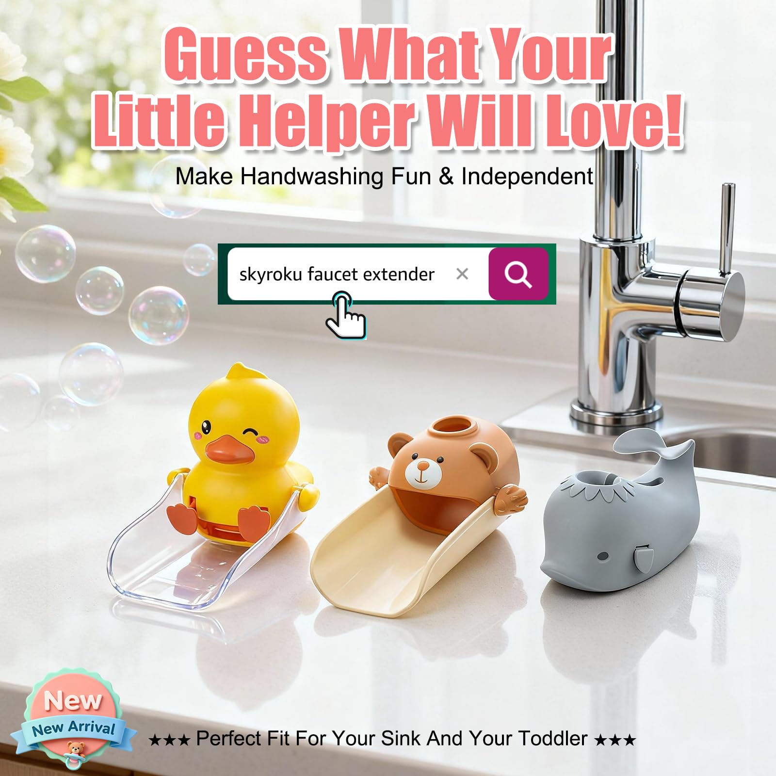 SKYROKU 8868 stickers decorate the potty seat for kid-friendly motivation