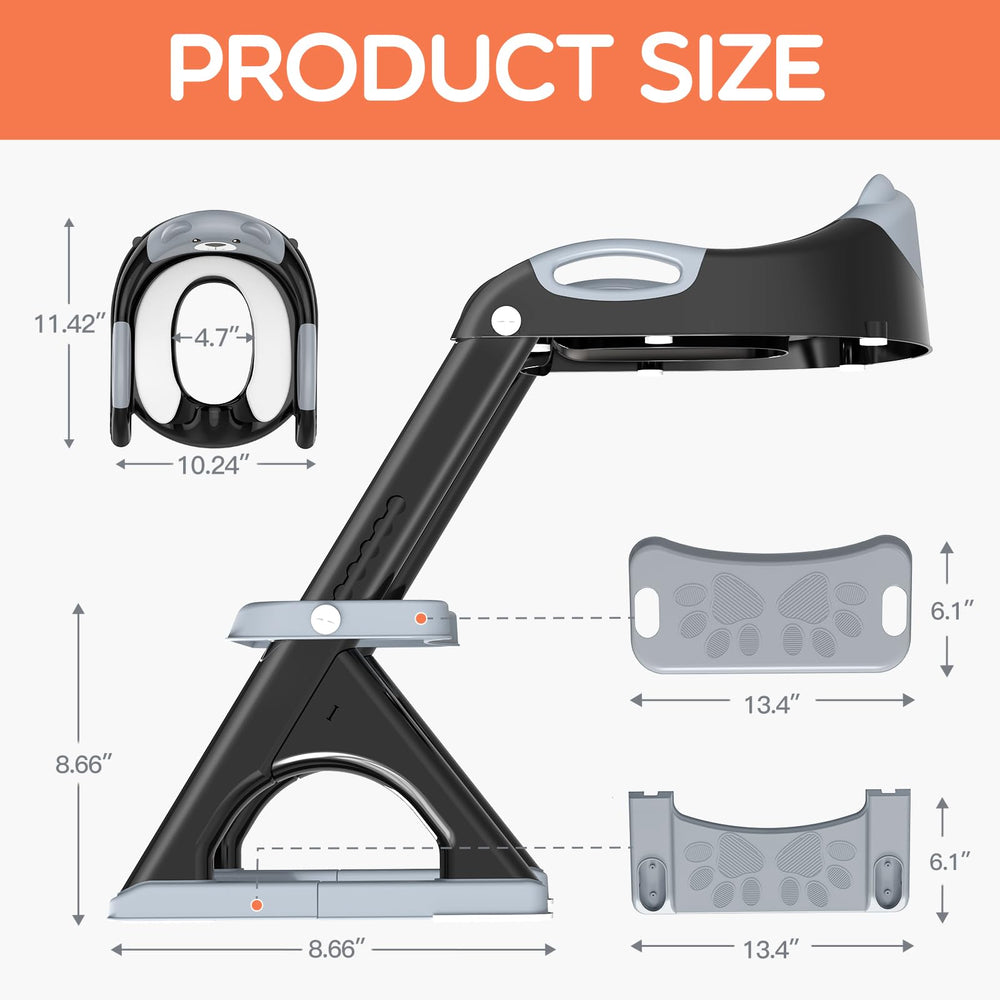 SKYROKU potty seat anti-slip-pads provide secure grip during use