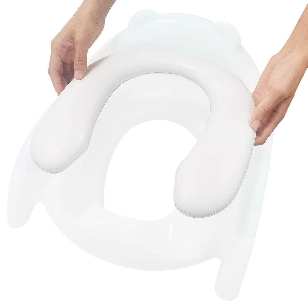 SKYROKU potty seat cushion with 0.78-inch padding for warm, comfortable training sessions.