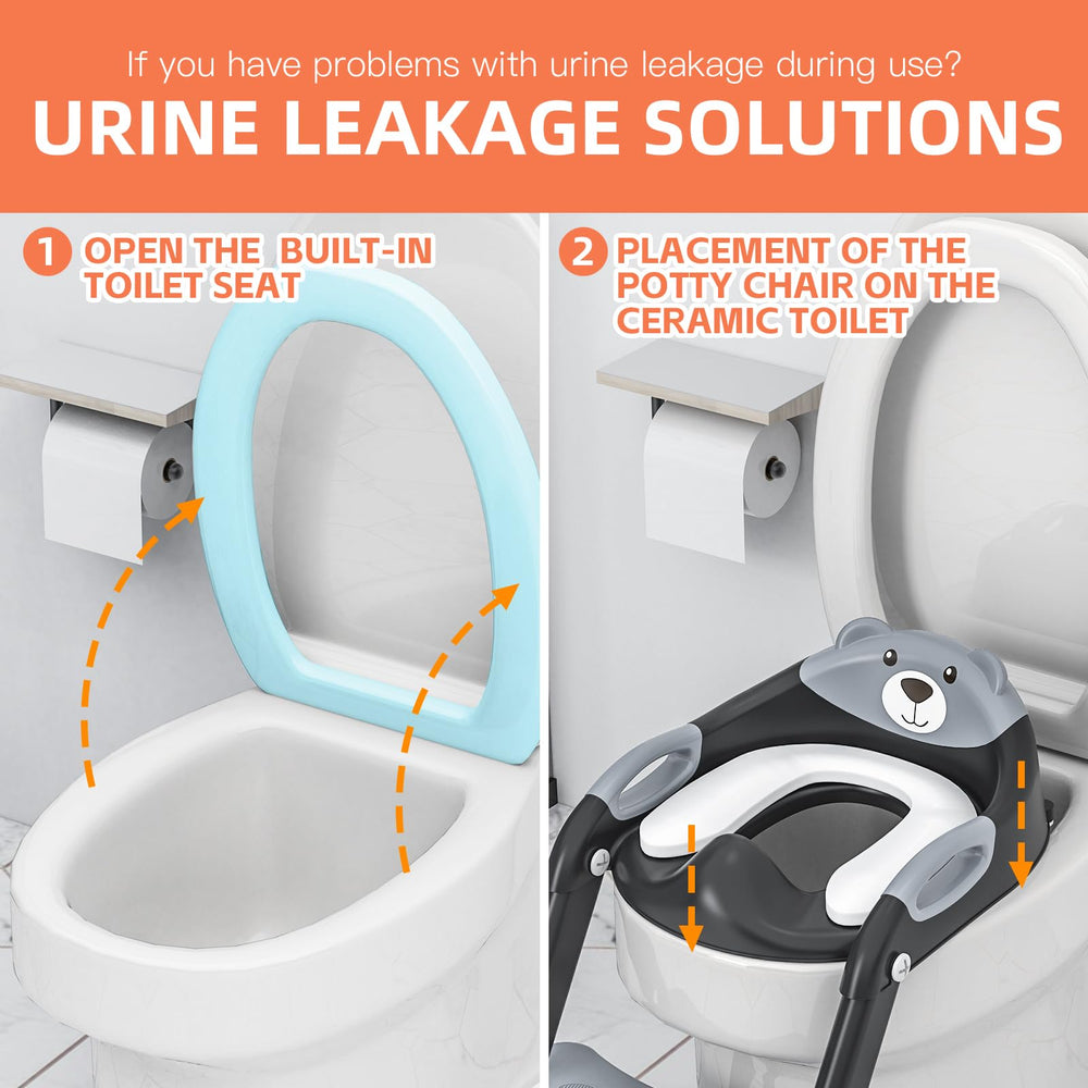 SKYROKU potty seat easy-clean waterproof cushion ready for washing