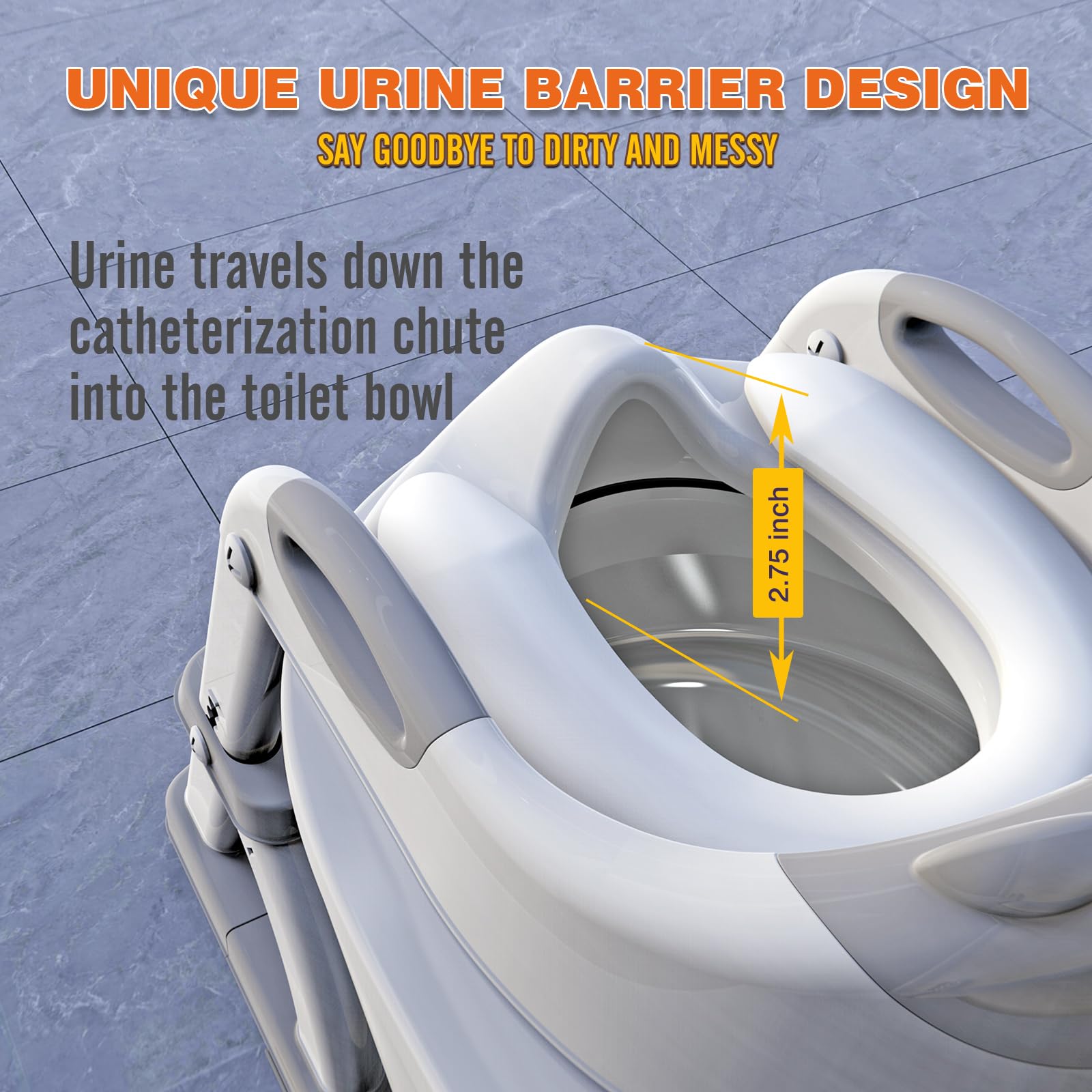 SKYROKU potty-training-seat-soft-pvc-cushion provides cozy comfort and easy cleaning