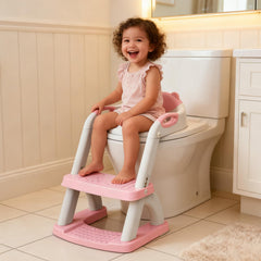 SKYROKU potty seat stabilized base prevents wobble during every sit.