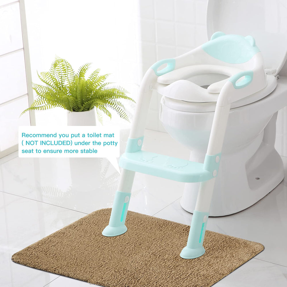 SKYROKU compact seat with anti-slip feet and handrails for stability