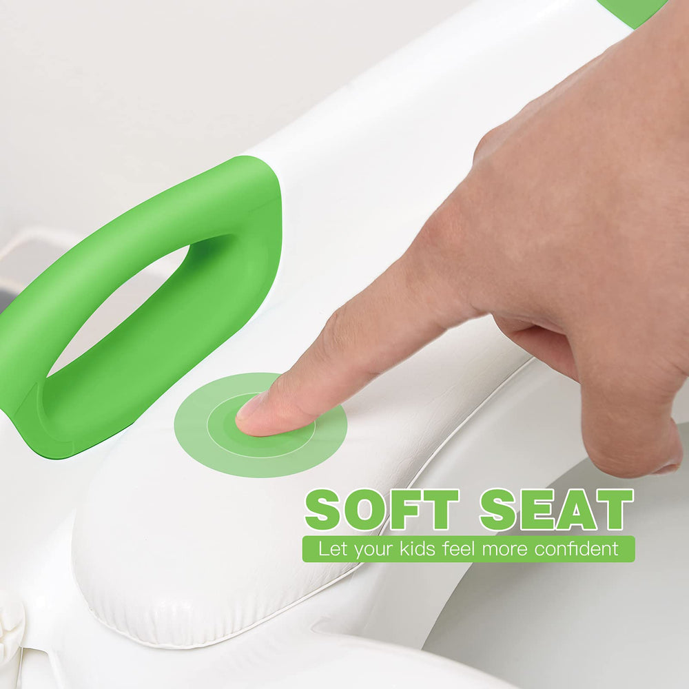 SKYROKU potty training seat fits most toilets for universal compatibility.