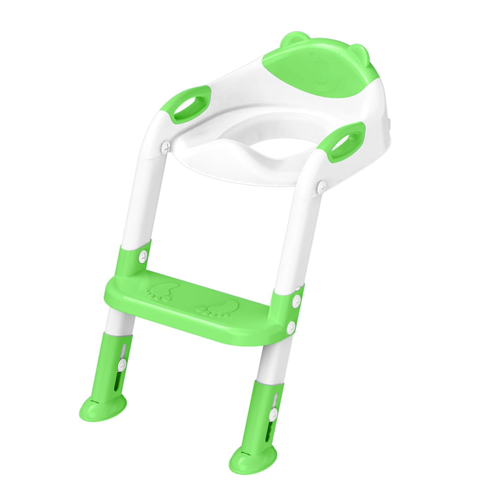 SKYROKU potty training seat kid-friendly handrails aid safe transfers.