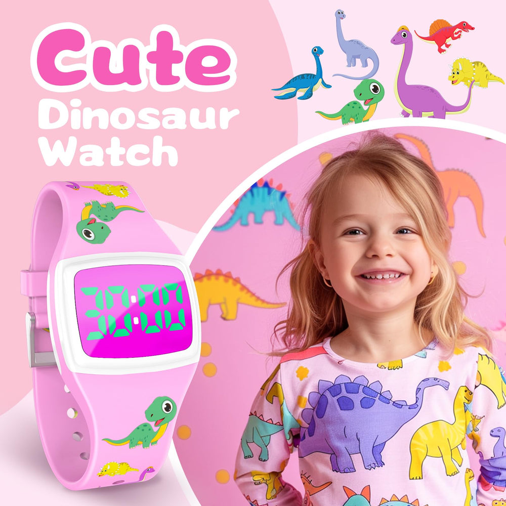 Skyroku Potty Watch splash-resistant design withstands daily play.
